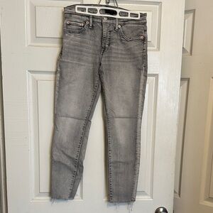 Lucky Brand Women's Cropped Gray Jeans